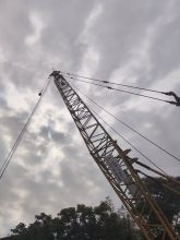 XCMG Factory Second-hand Lifting Machinery Telescopic Boom Crawler Crane XGC55 Hot Sale